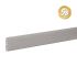 Alu Nut & Federprofil 80 x 20 mm  - Farbe: dunkelgrau 5S, Länge: 300 cm