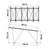 Alu Carport Mod. Future Starterset - Farbe Alu: anthrazit, Dach: ohne Dach, Photovoltaik: ohne
