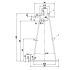Aluminium Querträger / Profil - Querschnitt: 140 x 84 mm, Länge: 3300 mm, Farbe: blank, Abverkauf Restposten