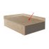 Design Boden mit Holzkern Click-System 1200 x 290 x 15 mm, 4 Stück  - Modell: BRUCH Eiche grau