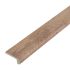 Stufenauflage Vollprofil für Click Vinyl, 2400 x 72 x 25 mm - Modell: VERDI Eiche Dekor