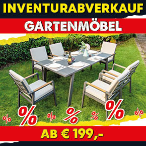 Gartenmöbel Abverkauf