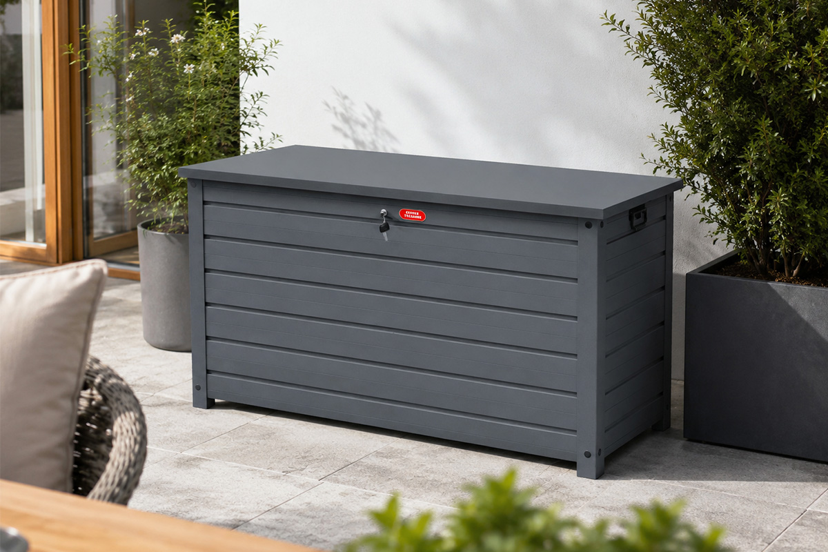 Gartenbox für Terrasse und Garten